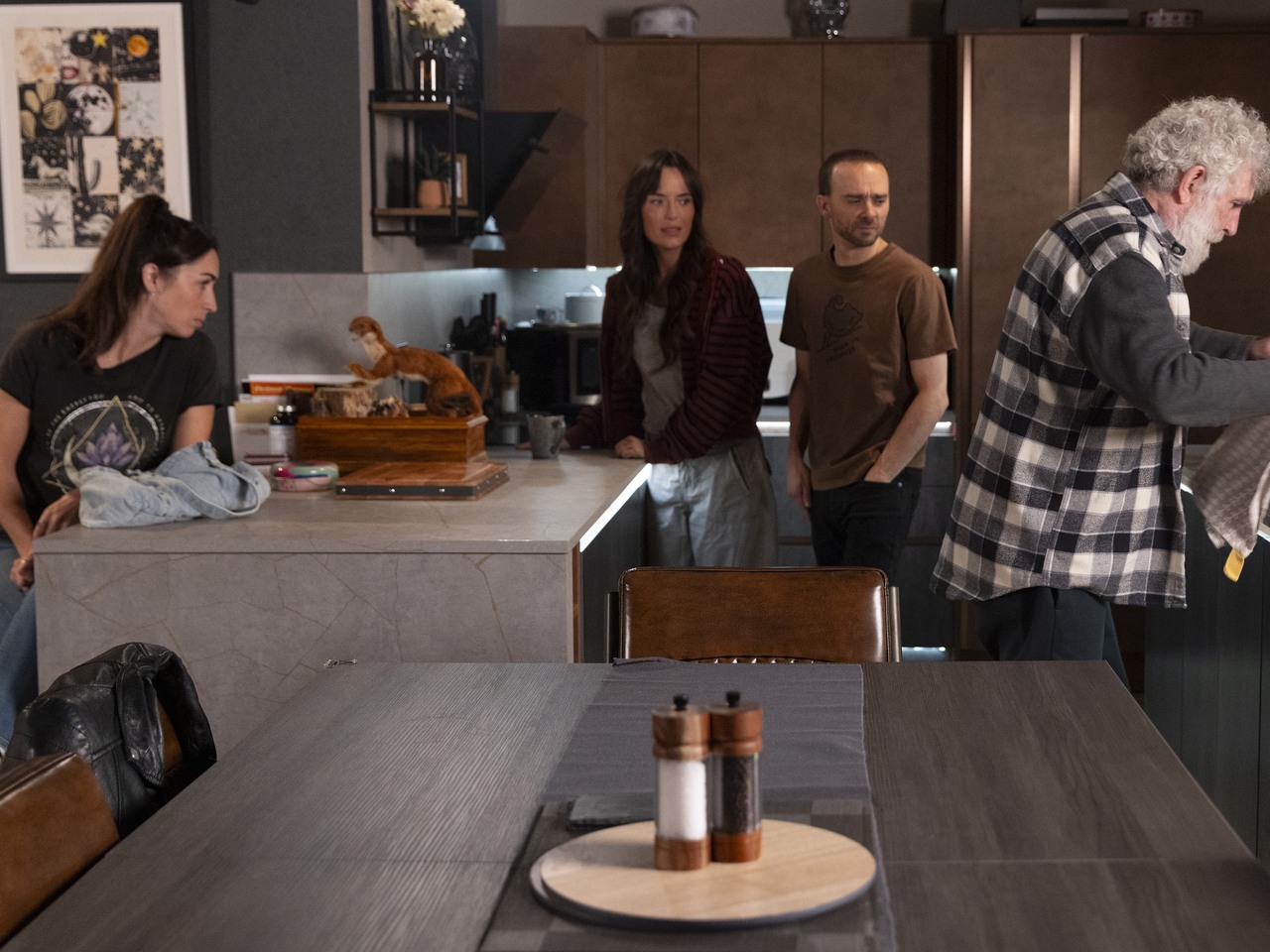 Shona, Jodie, David and Doug on Coronation Street on October 2, 2026