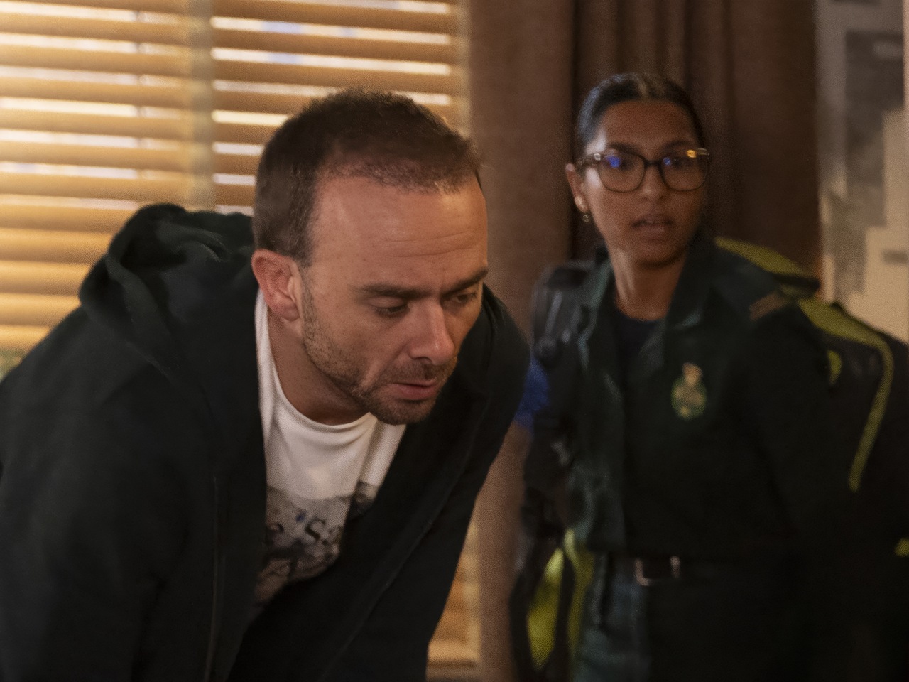 David and Asha on Coronation Street on October 9, 2026