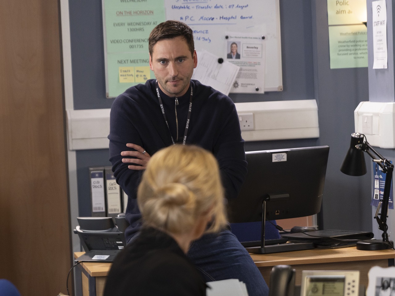 Kit and Lisa on Coronation Street on October 9, 2026
