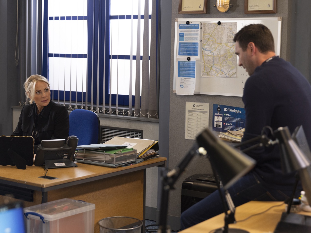Kit and Lisa on Coronation Street on October 9, 2026