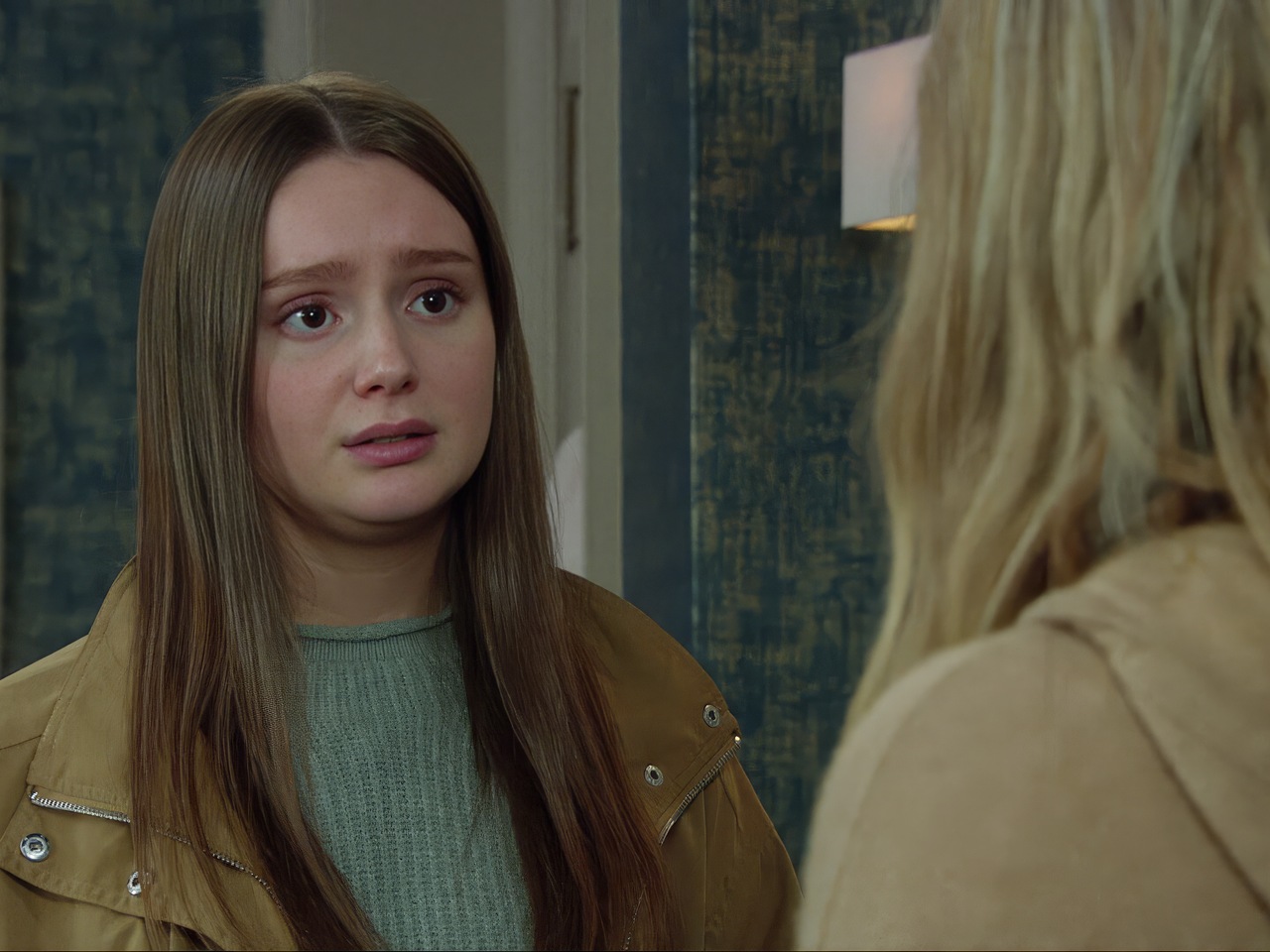 Sarah and Charity on Emmerdale on October 7, 2026