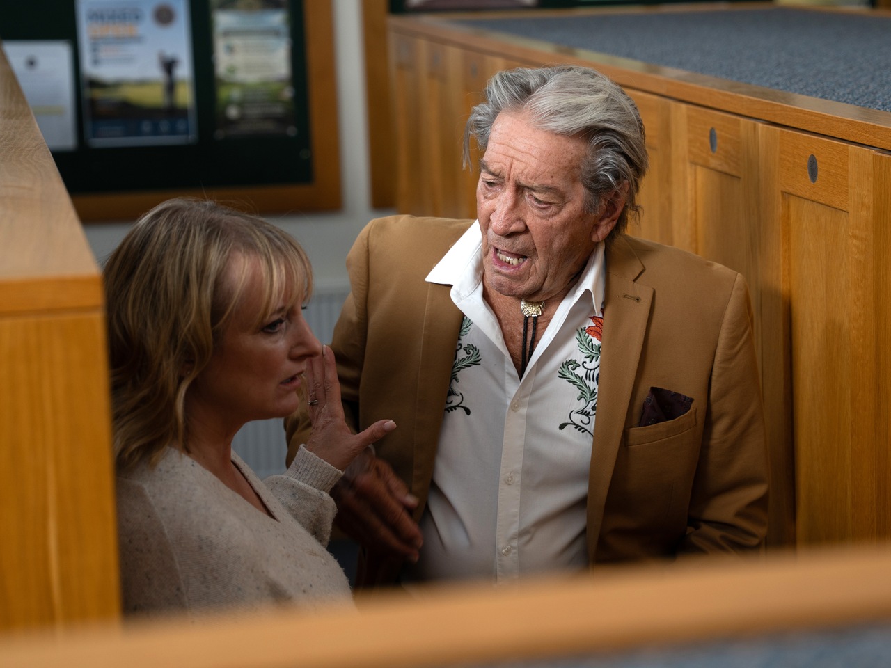 Nicola and Rodney on Emmerdale on October 8, 2026
