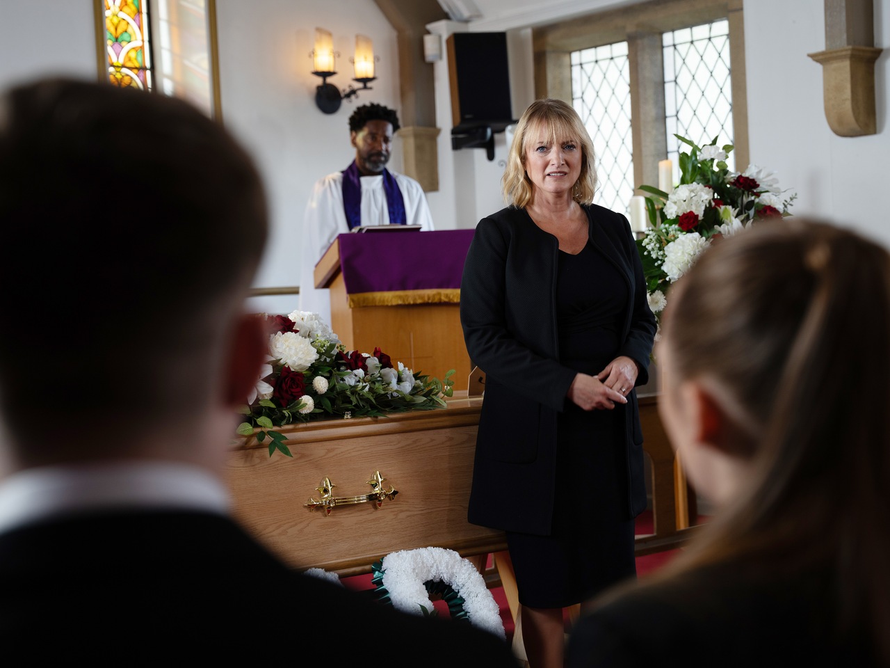 Nicola and Charles on Emmerdale on October 9, 2026