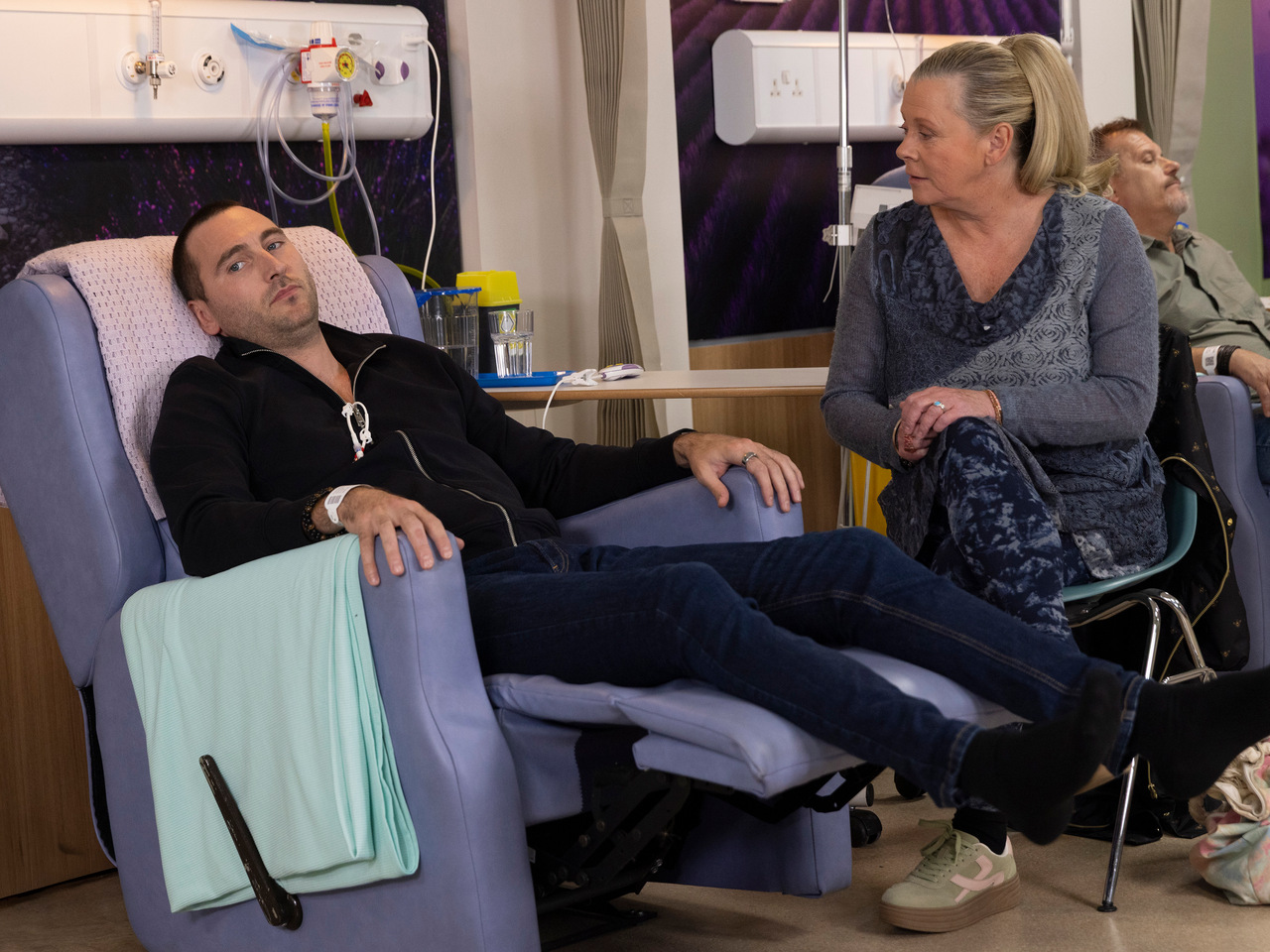 Kit and Bernie on Coronation Street on October 12, 2026