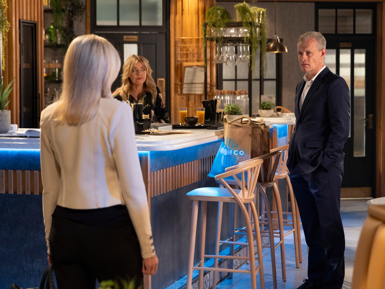 Leanne, Toyah and Nick on Coronation Street on October 14, 2026
