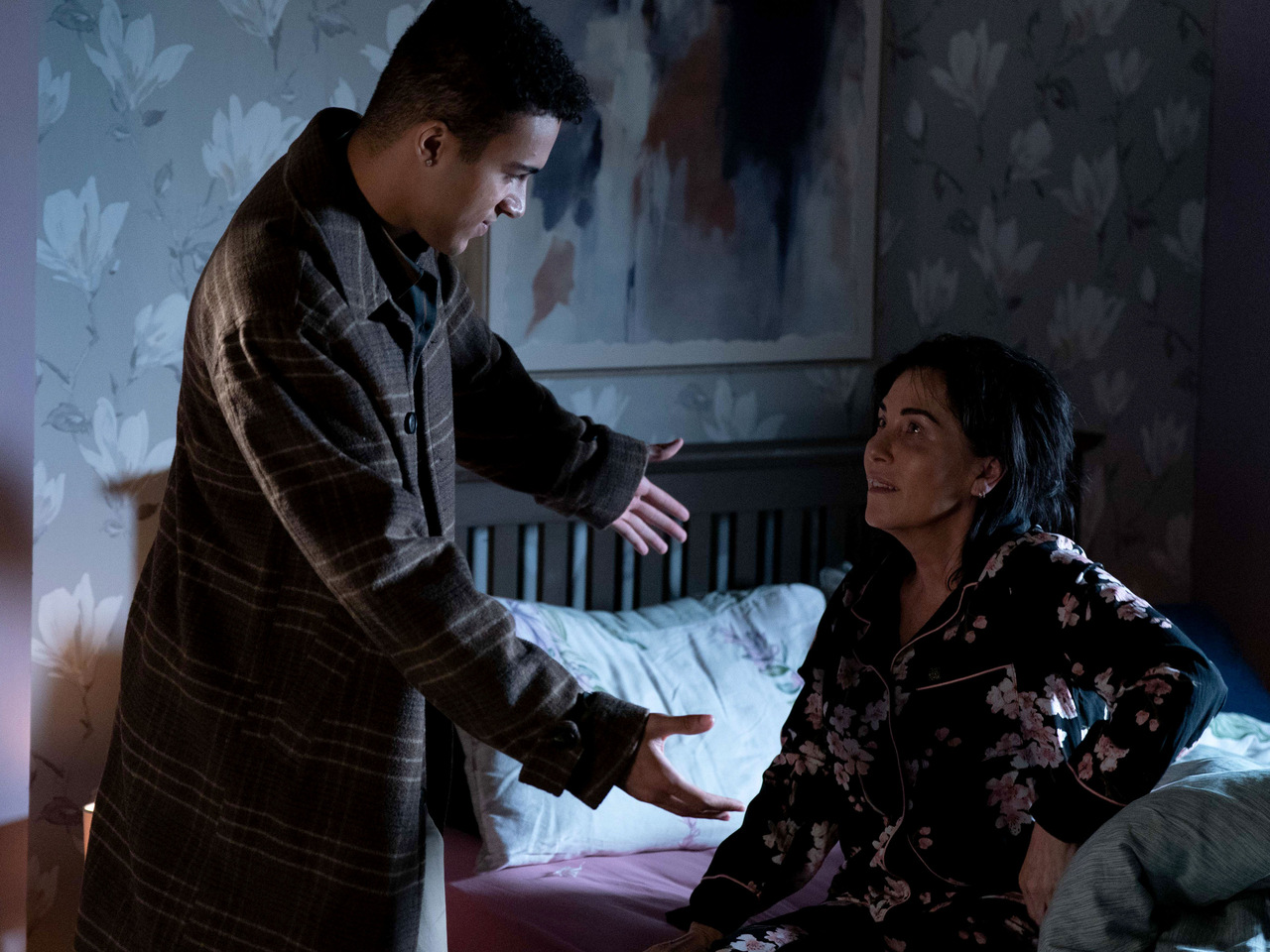 Josh and Kat on EastEnders on October 12, 2026