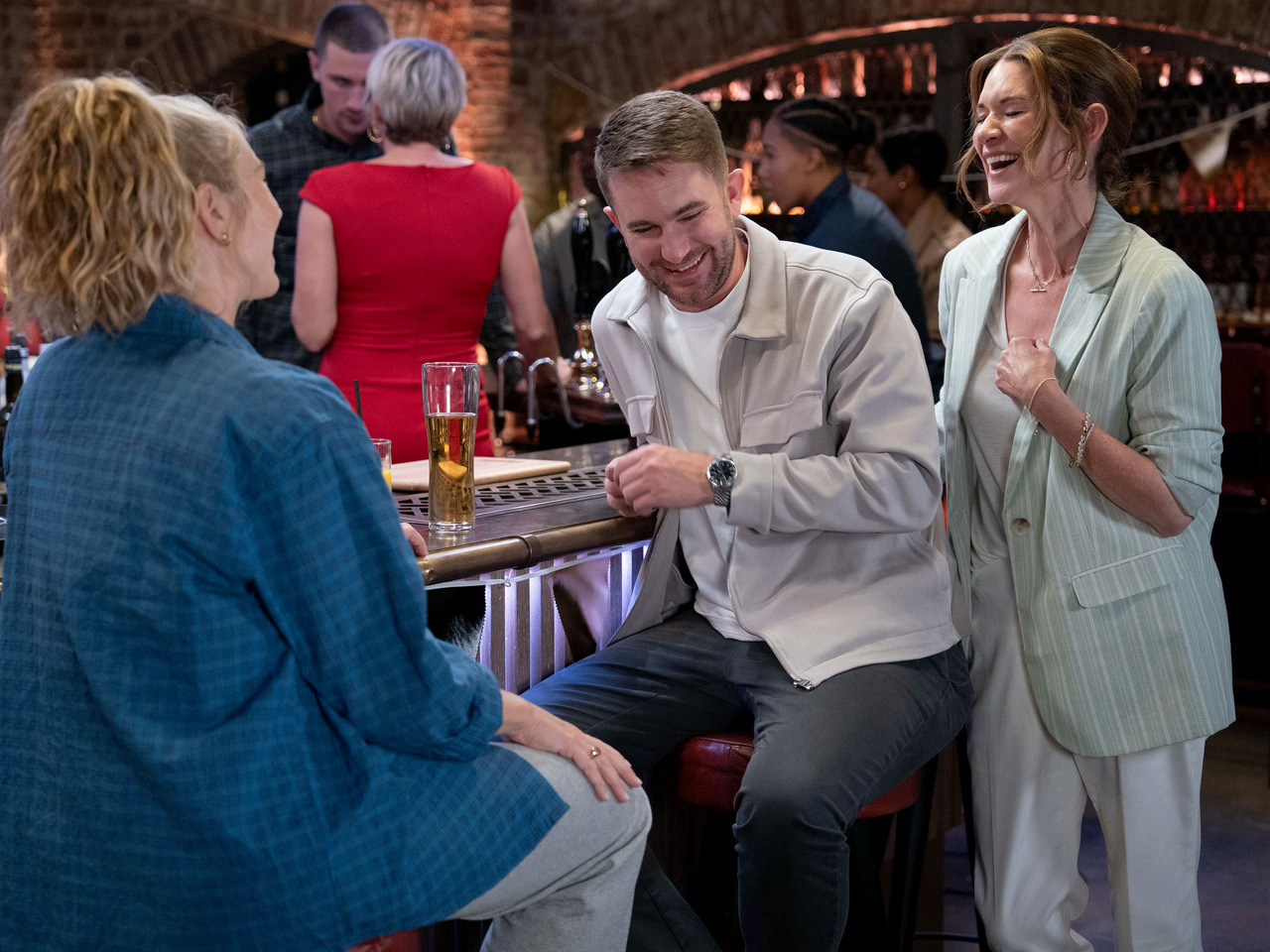 Nancy, Callum and Gemma on EastEnders on October 12, 2026
