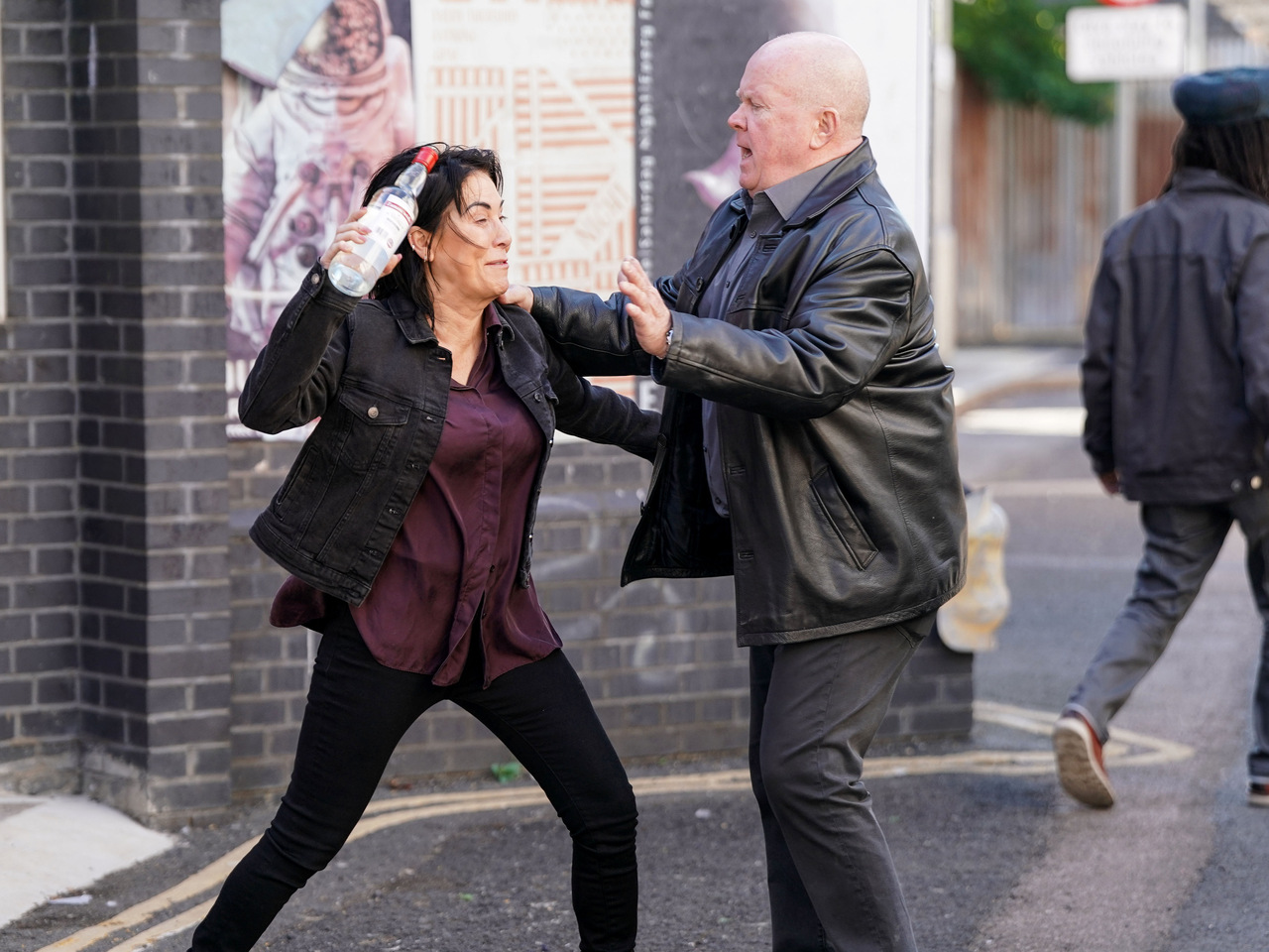Kat and Phil on EastEnders on October 14, 2026