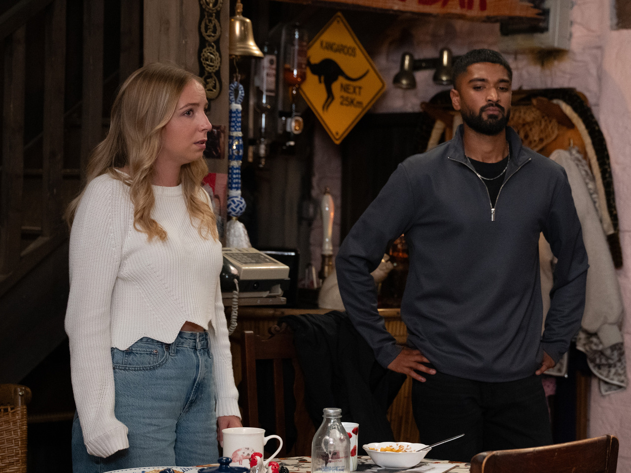 Belle and Kammy on Emmerdale on October 19, 2026
