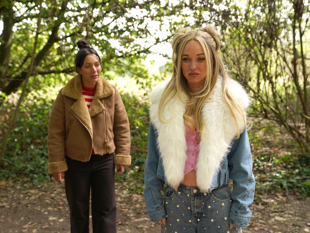 Theresa and Cleo on Hollyoaks on October 26, 2026