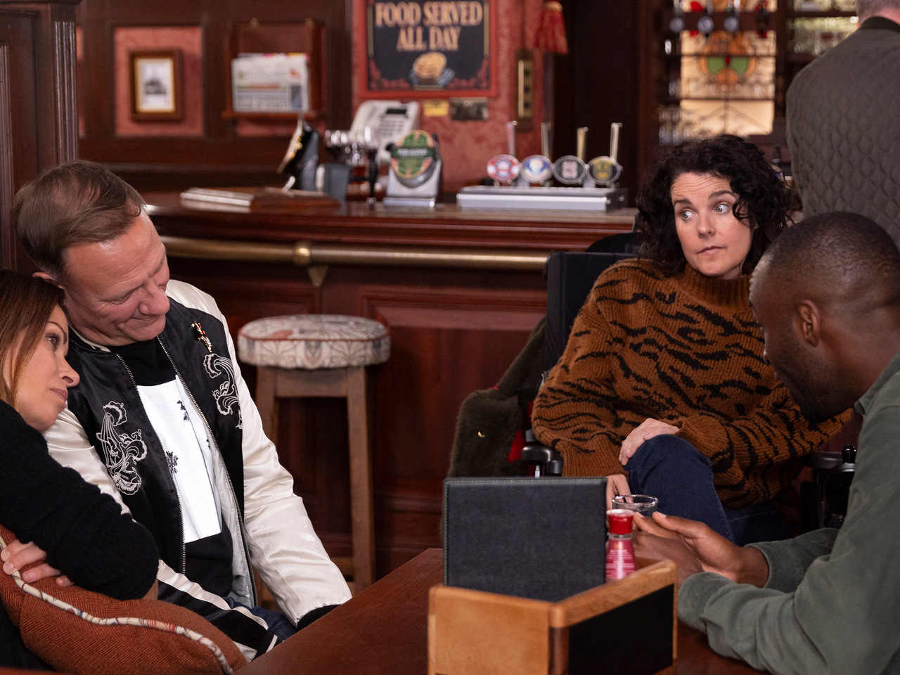 Carla, Sean, Izzy and Michael on Coronation Street on November 5, 2026