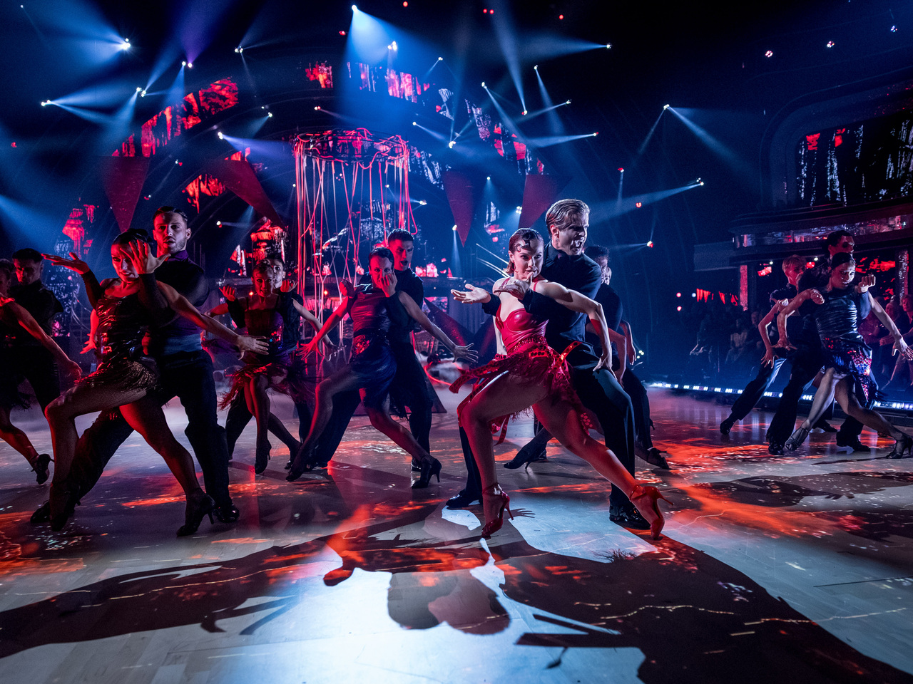 The Strictly Come Dancing 2026 professional dancers in the TX6 group dance