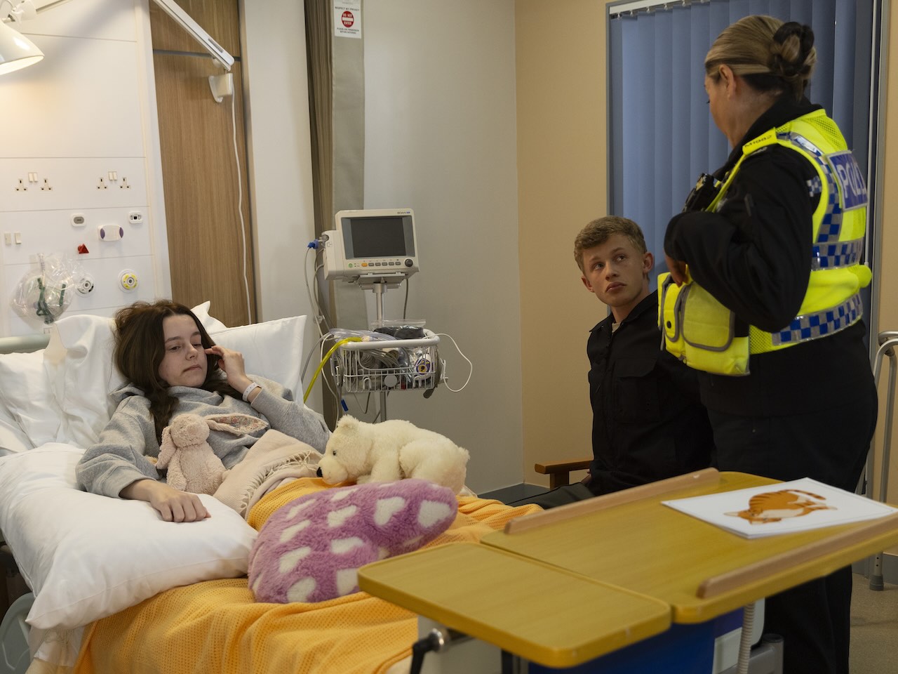 Betsy and Dylan on Coronation Street on July 22, 2026