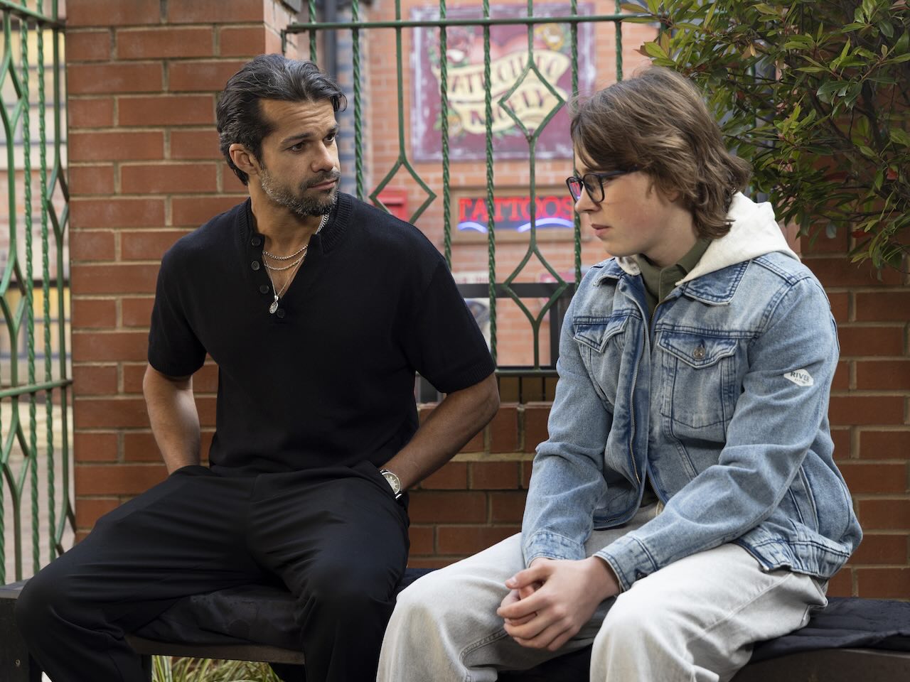 Idris and Sam on Coronation Street on July 27, 2026