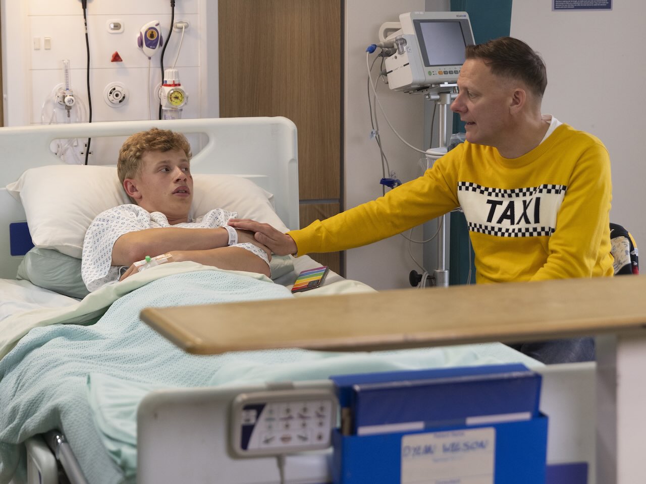 Dylan and Sean on Coronation Street on August 4, 2026