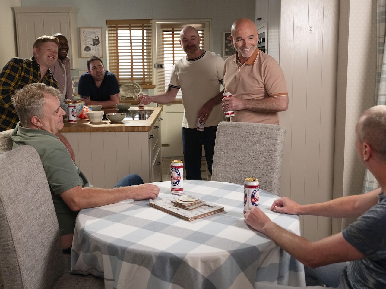 Tim and Richie on Coronation Street on August 6, 2026