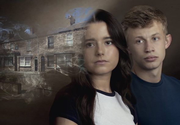 Betsy and Dylan on Coronation Street
