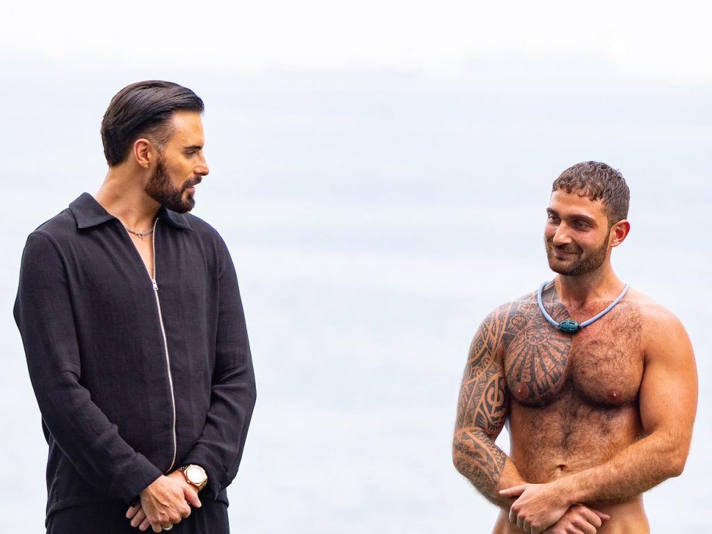 Rylan Clark and contestant Ivan in Dating Naked UK S02E02