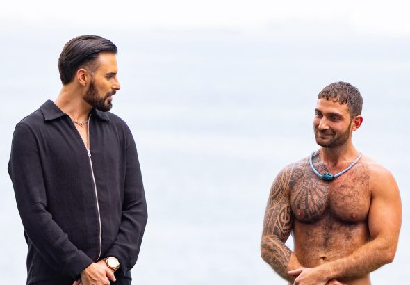 Rylan Clark and contestant Ivan in Dating Naked UK S02E02