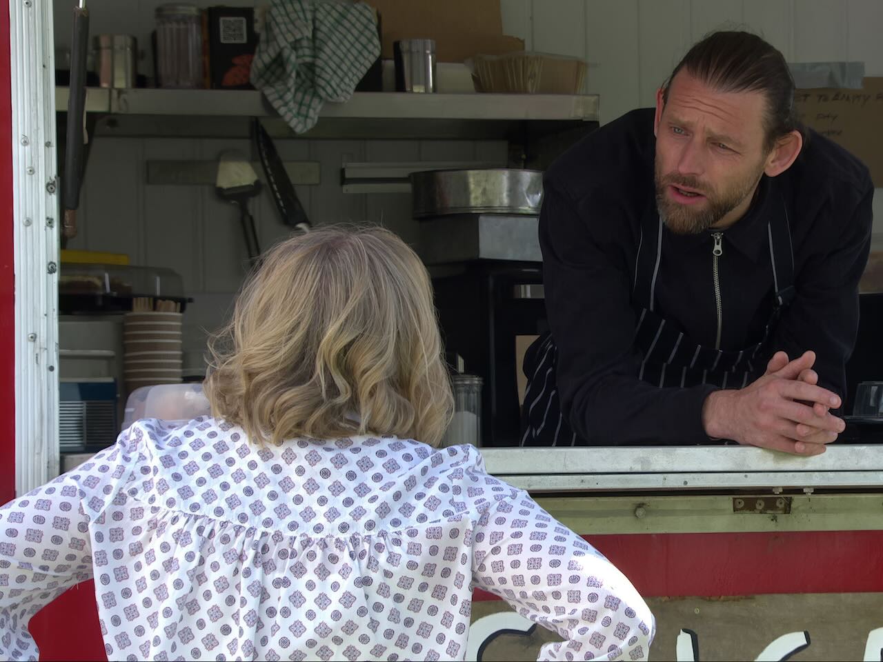 Nicola and Kev on Emmerdale on June 30, 2026