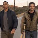 Aaron Pierre as John Stewart and Kyle Chandler as Hal Jordan in Lanterns