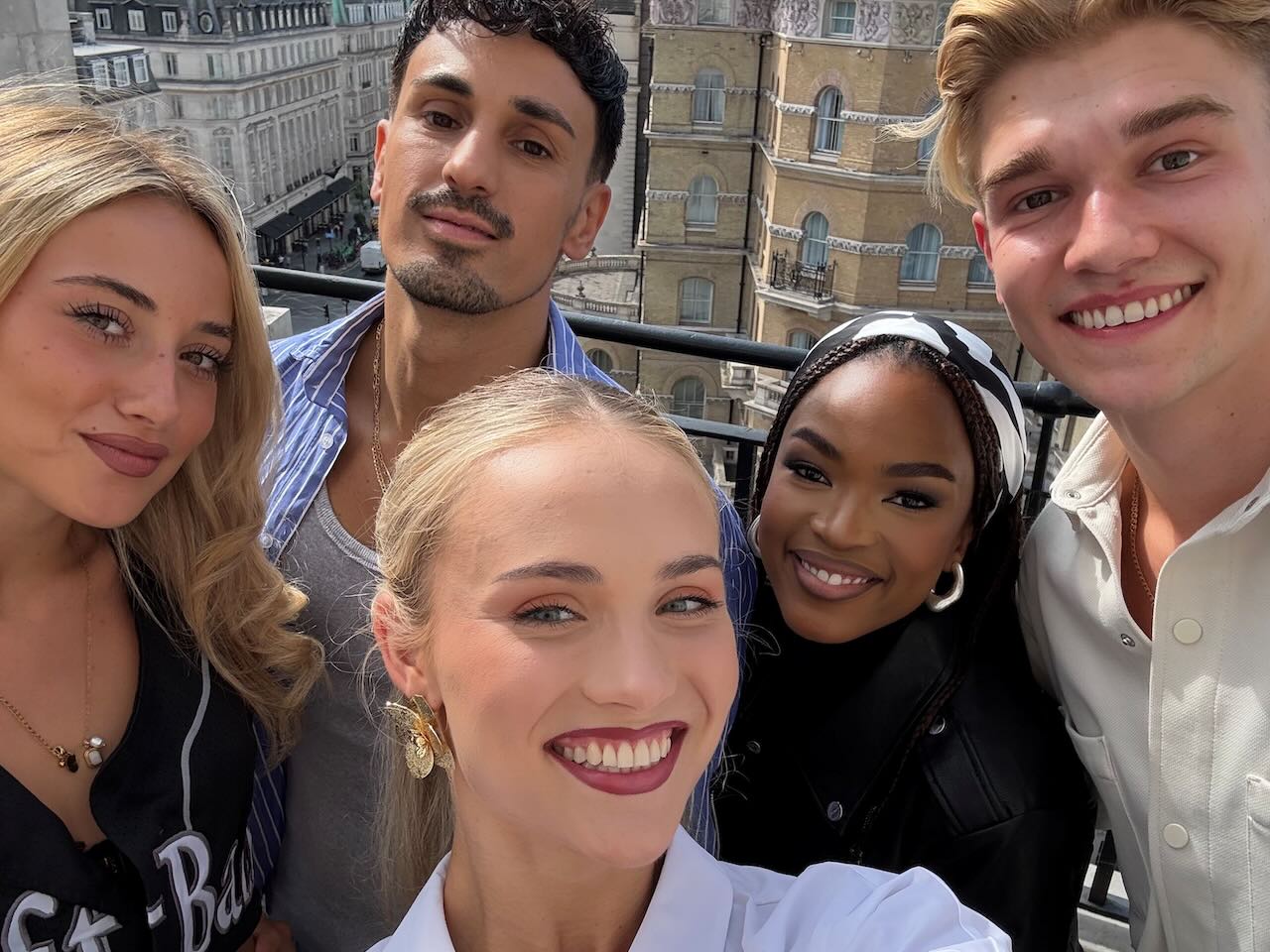 New Strictly Come Dancing pros Aleksandra Isaeva, Cristian Priori, Lethabo Monametsi, Madison Ingoldsby, Mark Karmalita