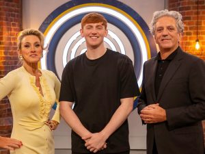 Grace Dent, Angryginge and Giorgio Locatelli for Celebrity MasterChef 2026