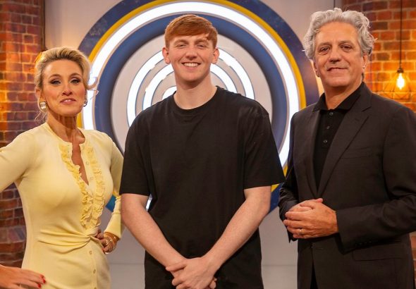 Grace Dent, Angryginge and Giorgio Locatelli for Celebrity MasterChef 2026