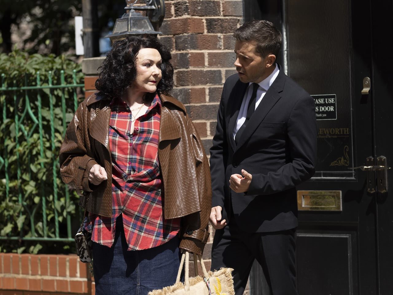 Todd and Celeste on Coronation Street on August 24, 2026