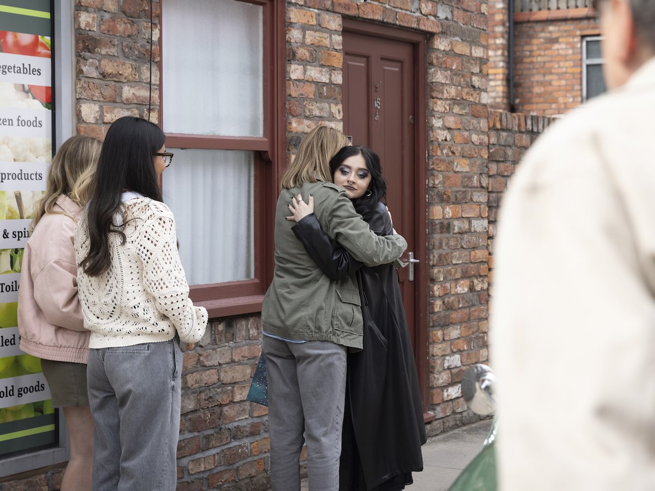 Asha, Summer, Abi, Nina and Roy on Coronation Street on August 28, 2026