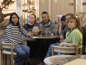 Asha, Bernie, Dev, Joseph, Chesney and Gemma on Coronation Street on September 1, 2026