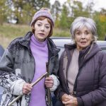 Diane Morgan as Linda and Sue Johnston as Sue in Ann Droid