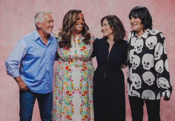 Paul Hollywood, Alison Hammond, Nigella Lawson and Noel Fielding for The Great British Bake Off 2026