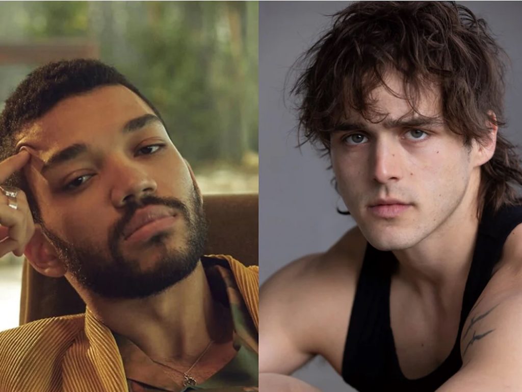Justice Smith and Charlie Gillespie for Heated Rivalry S2