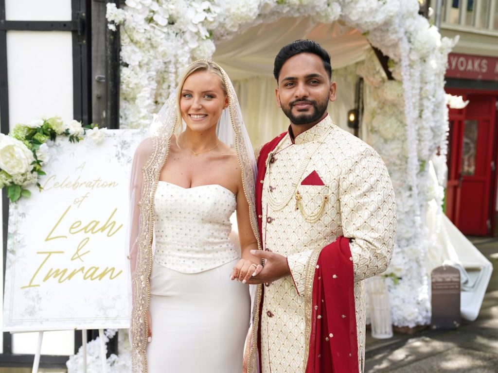WEEK 34 COVER: Leah and Imran on Hollyoaks on August 18, 2026