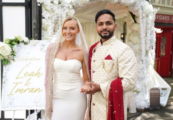 WEEK 34 COVER: Leah and Imran on Hollyoaks on August 18, 2026