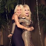 Miley Cyrus and Dolly Parton for Miley's New Year's Eve Party in 2022