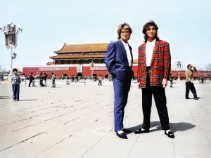George Michael and Andrew Ridgeley for Wham! 10 Days In China