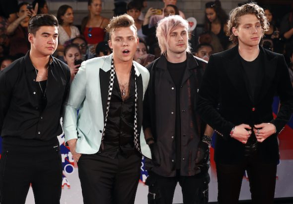 5 Seconds Of Summer pictured on August 26, 2018