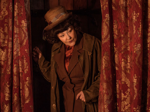 Frances Barber in BBC Four's A Ghost Story For Christmas: The Mezzotint
