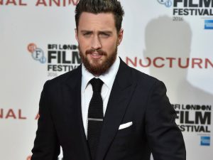 Aaron Taylor-Johnson pictured on October 14, 2016