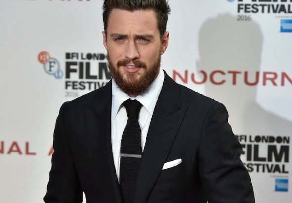 Aaron Taylor-Johnson pictured on October 14, 2016