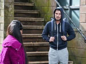 Ste and Yazz on Hollyoaks on November 3, 2020