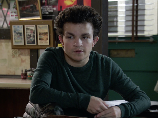 Simon and Shona on Coronation Street on December 2, 2020