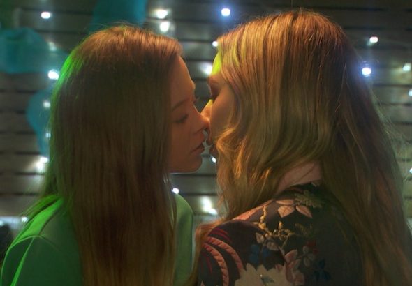 Juliet and Peri on Hollyoaks on September 17, 2020