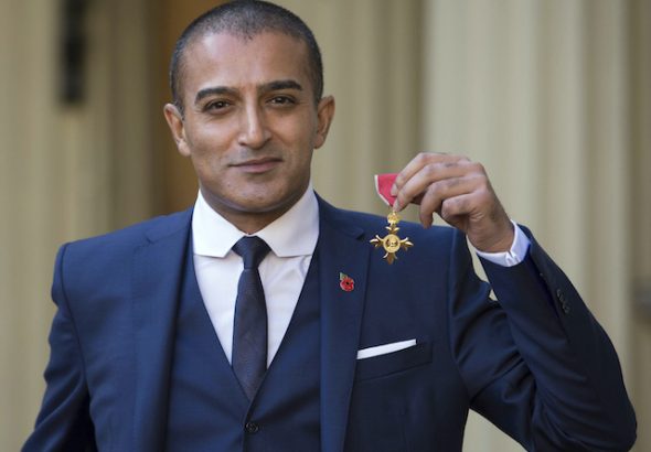 Adil Ray pictured on November 11, 2016