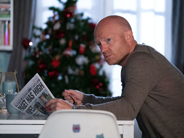 Max on EastEnders on November 30, 2020