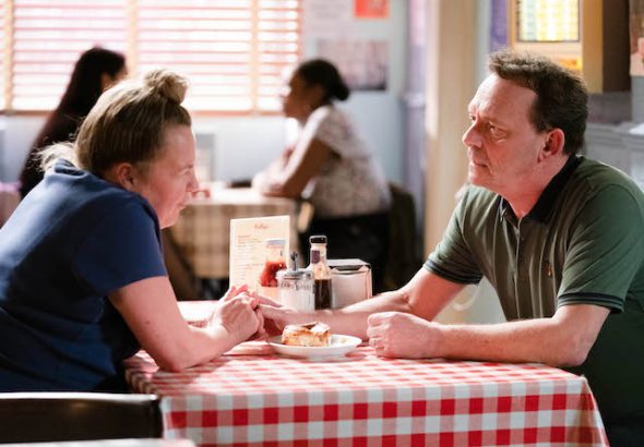 Karen and Billy on EastEnders on June 16, 2020