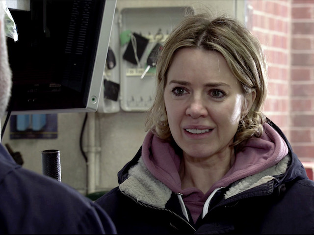 Abi on Coronation Street on July 10, 2020