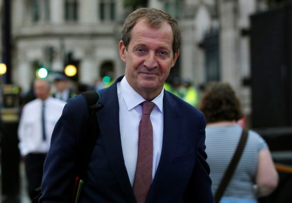 Alastair Campbell pictured on September 3, 2019